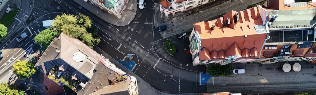 Bild: Stra&szlig;enraum Am Lustnauer Tor in T&uuml;bingen