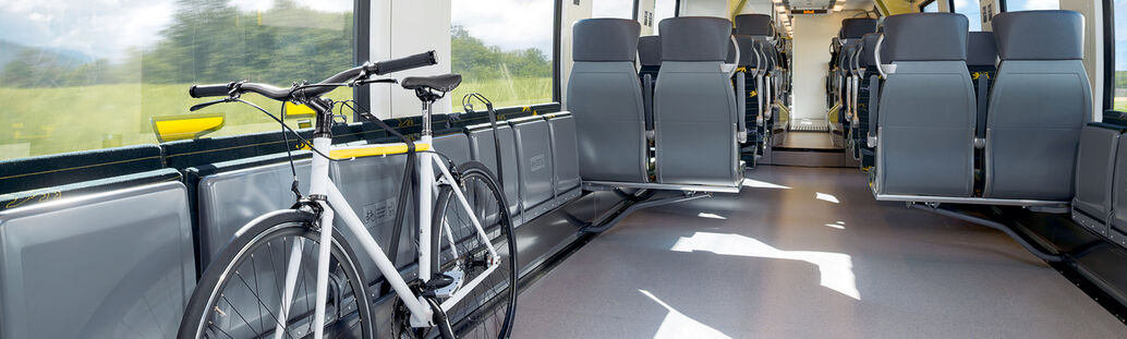 Bild: Fahrradmitnahme in der Bahn