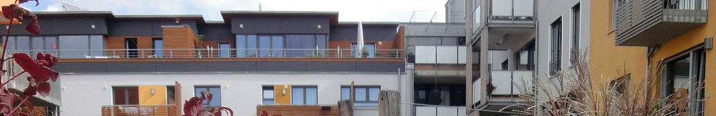 Blick in ein neues Quartier in T&uuml;bingen
