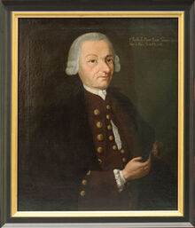 Portr&auml;t von Christoph Adam D&ouml;rr. Bild: Stadtmuseum T&uuml;bingen