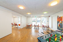 Blick in den Speisessaal der Grundschule Kilchberg