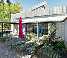 Terrasse des Cafés in der Kunsthalle