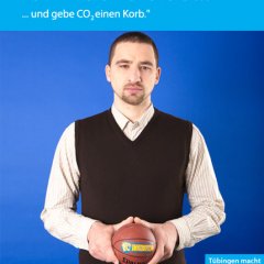 Fotoshooting April 2008. Bild: Universit&auml;tsstadt T&uuml;bingen. 