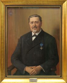 Portr&auml;t von Karl Julius G&ouml;s. Bild: Stadtmuseum T&uuml;bingen
