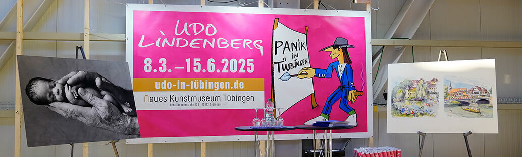 Ausstellung von Udo Lindenberg im Neuen Kunstmuseum T&uuml;bingen