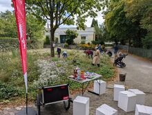 Outdoorsprechstunde auf WHO