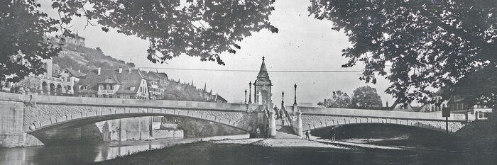 Die neue Neckarbr&uuml;cke