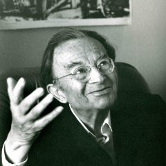 &bdquo;Wahrheit wird niemals durch Gewalt widerlegt.&ldquo; Erich Fromm 1947. Bild: Thea Goldring