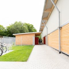Er&ouml;ffnung der Freilufthalle Holderfeld am 21. Juni 2024
Bild: Universit&auml;tsstadt T&uuml;bingen