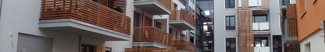 Blick in ein neues Quartier in T&uuml;bingen