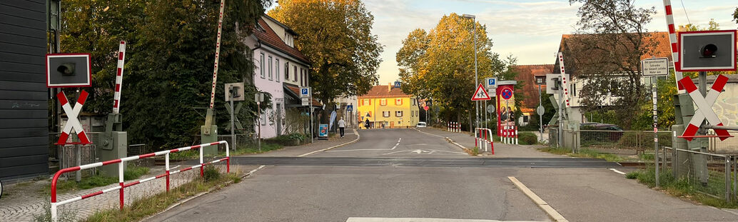 Bahn&uuml;bergang Derendingen
